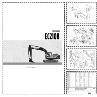 Volvo EC210B Excavator Parts Catalog 20021242