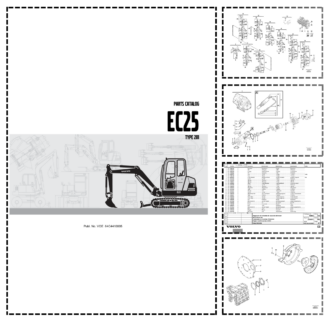 Volvo EC25 Type 281 Excavator Parts Catalog