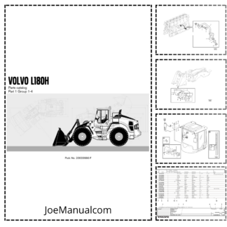 Volvo L180H Wheel Loader Parts Catalog