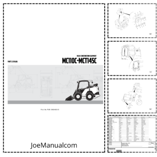 Volvo MC1110C MCT145C Skidsteer Parts Catalog