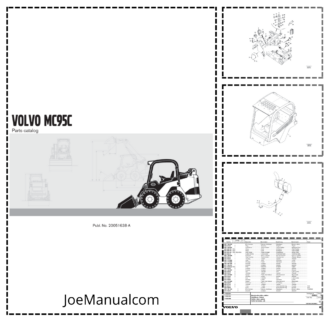 Volvo MC95C Skidsteer Parts Catalog