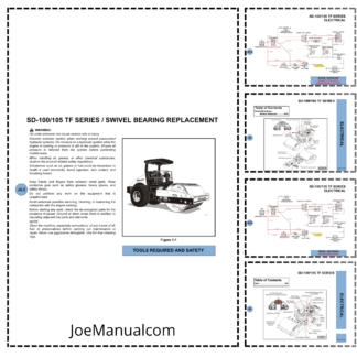 Volvo SD-100 SD1005 TF Series Roller Electrical Service Manual