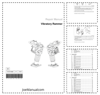 Wacker Neuson BS Series Vibratory Rammer Repair Manual v1015