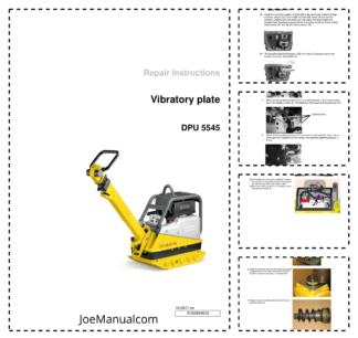 Wacker Neuson DPU 5545 Vibratory Plate Repair Manual v10.2017