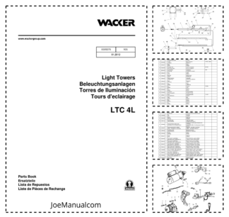 Wacker Neuson LTC 4L Light Towers Parts Catalog v105