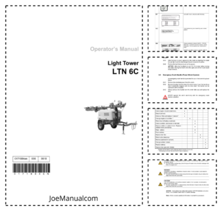 Wacker Neuson LTN 6C Light Tower Operators Manual v006