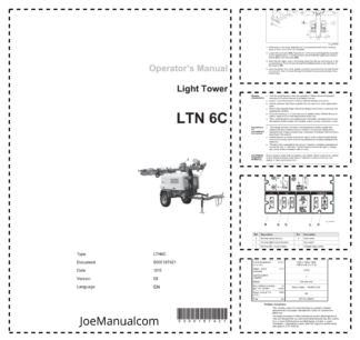 Wacker Neuson LTN 6C Light Tower Operators Manual v08