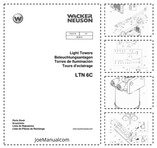 Wacker Neuson LTN 6C Light Towers Parts Catalog v131