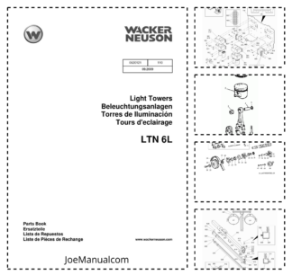 Wacker Neuson LTN 6L Light Towers Parts Catalog v110