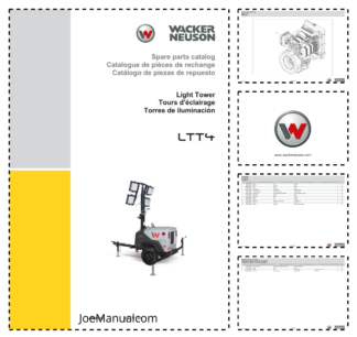Wacker Neuson LTT4 Light Tower Parts Catalog