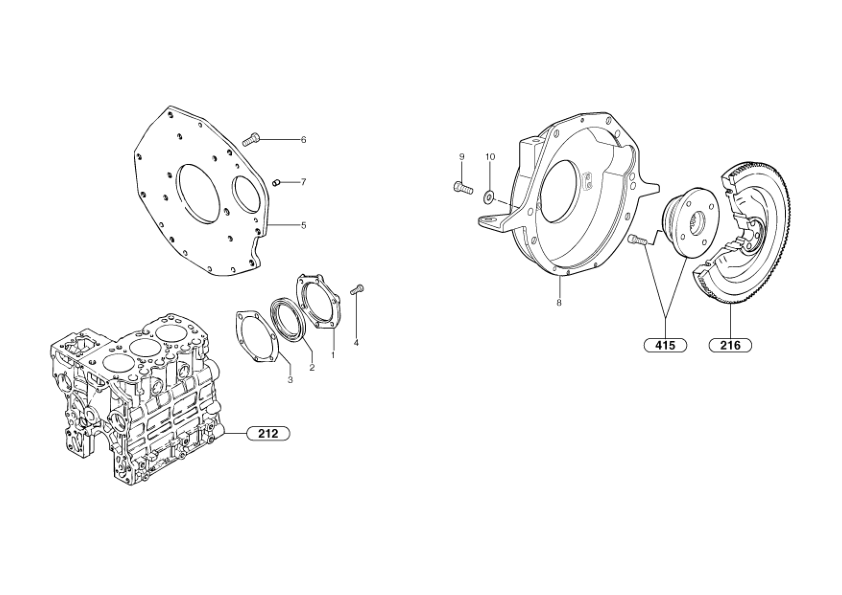Volvo EC20B Type 272 XT XTV Excavator Parts Catalog - Image 16