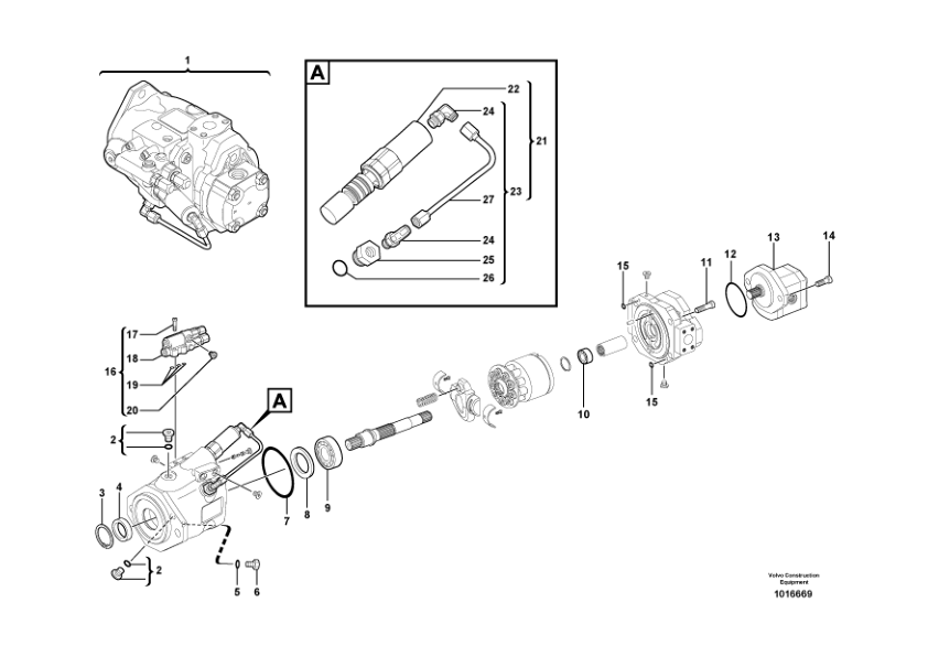 Volvo EC25 Type 281 Excavator Parts Catalog - Image 14
