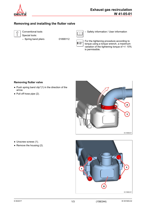 Deutz TD TCD 3.6 L4 EU Stage IV V Tier 4 Engine lvl 2 Workshop Manual 03125209 - Image 15