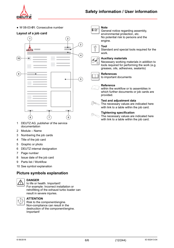 Deutz TD TCD 3.6 L4 EU Stage IV V Tier 4 Engine lvl 2 Workshop Manual 03125209 - Image 5