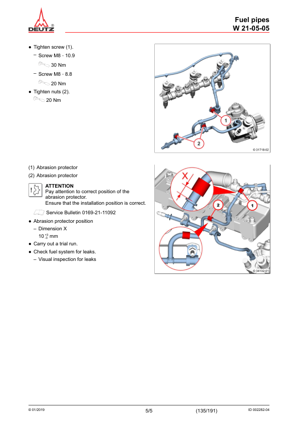 Deutz TD TCD 3.6 L4 EU Stage V Tier 4 Engine lvl 2 Workshop Manual 03125191 - Image 15