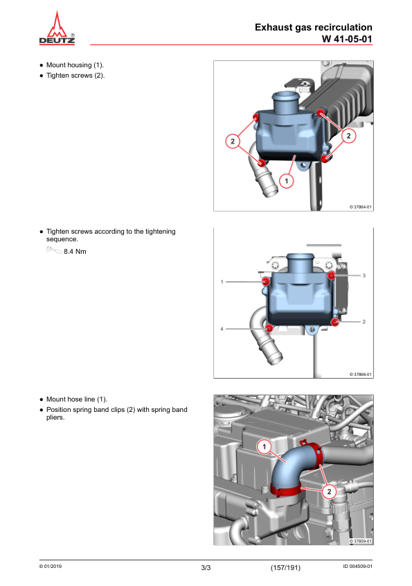 Deutz TD TCD 3.6 L4 EU Stage V Tier 4 Engine lvl 2 Workshop Manual 03125191 - Image 16
