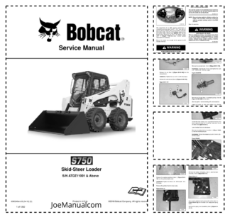 Bobcat S750 Skidsteer Service Manual ATDZ11001 and Above