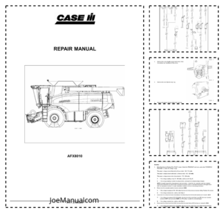 CASE AFX8010 Combine Harvester Repair Manual
