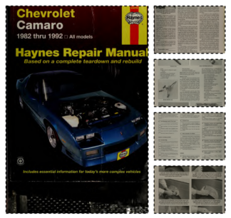 Chevrolet Camaro 1982-1992 Haynes Repair Manual