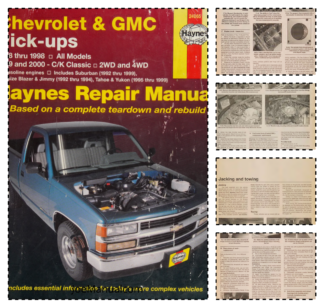 Chevrolet GMC Pick up Haynes Repair Manual