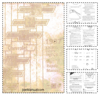 Chevrolet Light Duty Truck 1987 Service Manual