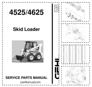 GEHL 4525 Skidsteer Parts Catalog
