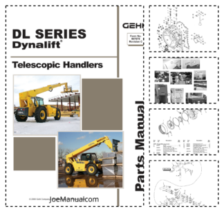 GEHL DL Series Dynalift Telescopic Handlers Parts Catalog