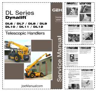 GEHL DL6 DL7 DL8 DL9 DL10 DL11 DL12 Telescopic Handlers Service Manual