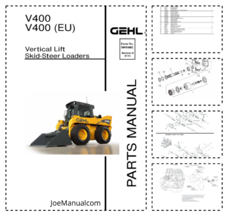 GEHL V400 EU Vertical Lift Skidsteer Parts Catalog