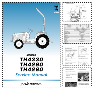 ISEKI TH4330 TH4290 TH4260 Tractor Service Manual