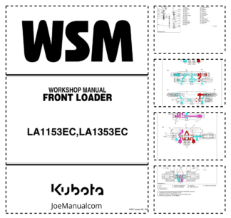 Kubota LA1153EC LA1353EC Front Loader Workshop Manual