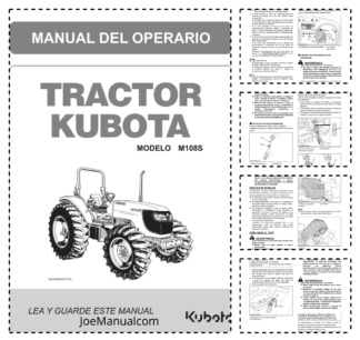Kubota M108S Tractor Operators Manual ES v2