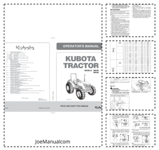 Kubota M8540 M9540 Tractor Operators Manual 2006