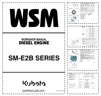 Kubota SM-E2B Series Diesel Engine Workshop Manual