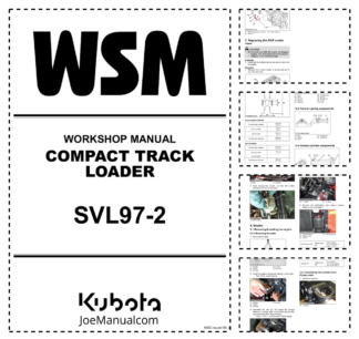 Kubota SVL97-2 Compact Track Loader Workshop Manual
