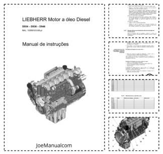 Liebher D934 D936 D946 Engine Operators Manual PT