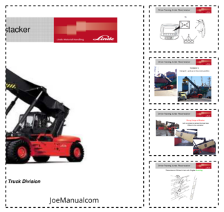 Linde Driver Training Reachstacker
