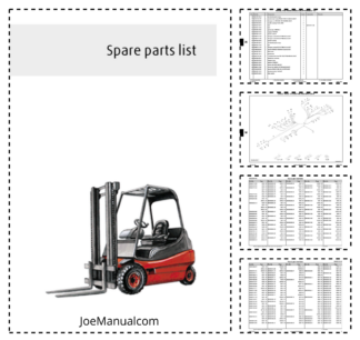 Linde E20 E25 E30 02 Forklift Parts Catalog from series 07-99