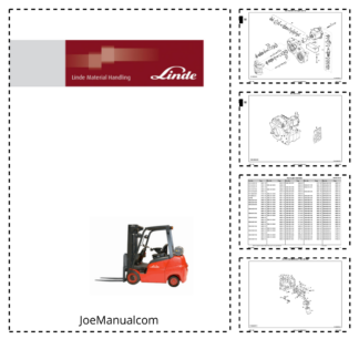 Linde H25 H27 H30 H32 Forklift Parts Catalog