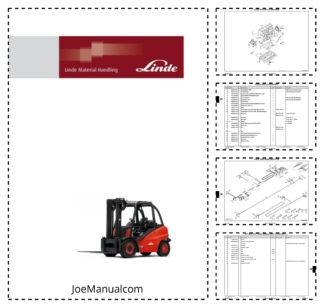 Linde H40 H45 H50 Forklift Parts Catalog from series 11-03 08.10