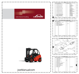 Linde H40 H45 H50 Forklift Parts Catalog series from 11-03 to 12-12
