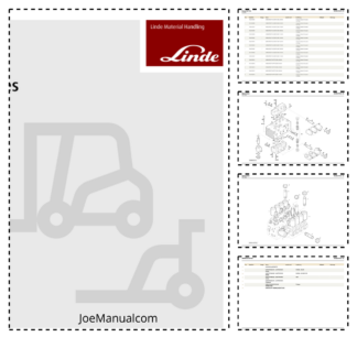 Linde H50 H60 H70 Forklift Parts Catalog 3968010200