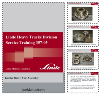 Linde Heavy Trucks Division Service Training Series 357-05