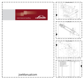 Linde L14 L16 L20 Forklift Parts Catalog from series 09-2014