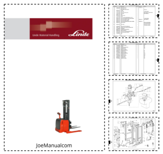 Linde L14 L16AS Forklift Parts Catalog from series 03-06