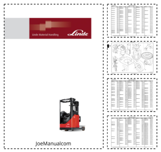 Linde R14 R16 R29 03 Forklift Parts Catalog from series 05-07
