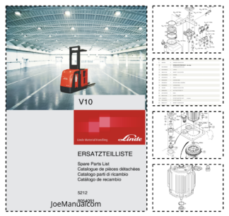 Linde V10 Forklift Parts Catalog