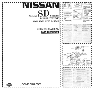 Nissan SD22 SD23 SD25 SD33 SD Series Engine Service Manual v2.0