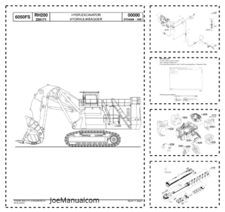 O&K RH200 Excavator Parts Catalog SN 200171