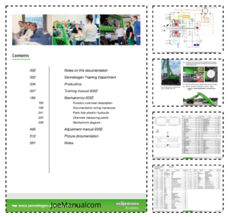 Sennebogen 835E Material Handler Service Training Manual